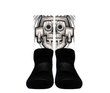 Load image into Gallery viewer, Tlaloc Skull Socks
