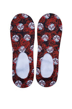 Load image into Gallery viewer, Rose Skull No show Socks
